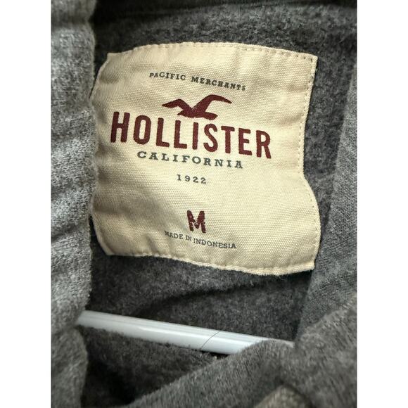 Hollister Southern California Cropped Hoodie with Embroidered Roses size medium - Picture 9 of 9